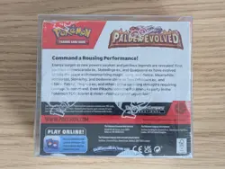 Pokemon TCG Paldea Evolved Booster Box + Protector - Brand New Sealed English - Image 2