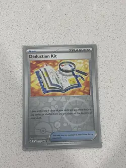 2024 Pokemon Surging Sparks Reverse Holo Uncommon 171/191 Deduction Kit NM - Image 1