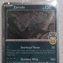 The Pokemon Company Zarude 056/084 130 HP Holo Rare Basic - GameStop Promo - Image 2