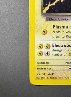 2000 Pokemon Rocket's Zapdos 15/132 Gym Challenge Holo Rare HP - Image 2