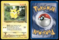 PIKACHU 60/64 C HP JUNGLE POKEMON - Image 1