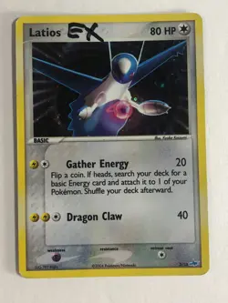 Pokemon TCG EX Trainer Kit 1: Latias & Latios Holographic Latios 2/10 Heavy PL - Image 1