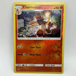 Pokemon TCG Charmeleon 19/147 S&M Burning Shadows 2017 Reverse Holo NM - Image 1