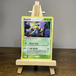 Beedrill - FireRed & LeafGreen 1/112 Rare Holo Pokemon TCG MP - Image 1