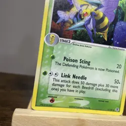 Beedrill - FireRed & LeafGreen 1/112 Rare Holo Pokemon TCG MP - Image 4