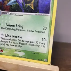 Beedrill - FireRed & LeafGreen 1/112 Rare Holo Pokemon TCG MP - Image 5