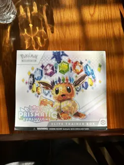 Pokemon Prismatic Evolutions ETB Scarlet And Violet Factory Sealed Brand New - Image 1