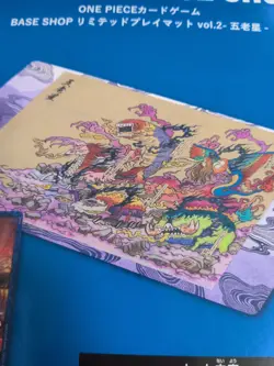 BASE SHOP Limited Playmat Vol. 2 The Five Elders ONE PIECE Japanese - Image 4