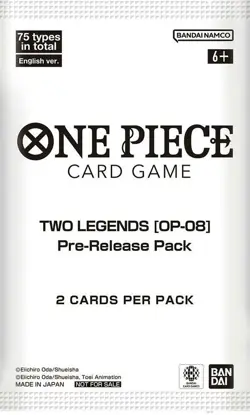 New and Sealed x 1 One Piece TCG: Two Legends Pre-Release Pack One Piece TCG Oth - Image 1