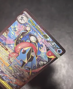 Mega Greninja ex SIR 116/086 Chaos Rising CHASE CARD HIGH CHANCE PSA 10 Gem RARE - Image 4
