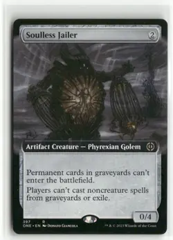 Soulless Jailer Extended Art Phyrexia All Will Be One MTG NM - Image 1