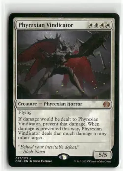 Phyrexian Vindicator Phyrexia All Will Be One MTG NM - Image 1