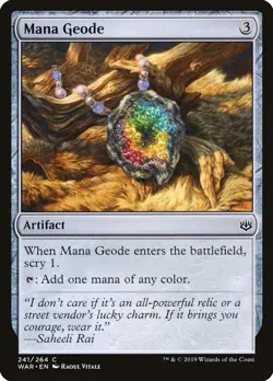 LP - Mana Geode [WAR - 241] War of the Spark - Image 1