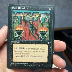 Dark Ritual Ice Age Regular Mtg Magic The Gathering - Image 1