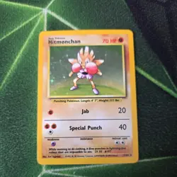 Hitmonchan - 7/102 Base Set 1999 - Holo WOTC - Pokemon TCG - Image 2