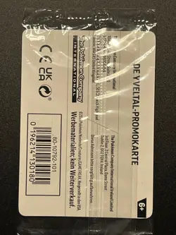 Yveltal MEG 088/132 PROMO Cosmo Holo STAMP Mega Entwicklung SEALED Deutsch NM - Image 2