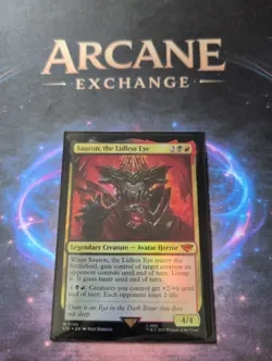 Sauron, the Lidless Eye FOIL / Magic MTG / Lord of the Rings - Mythic - NM - Image 1