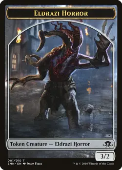 Eldrazi Horror 3/2 - EMN - Playset of 4 Tokens - MTG - Tokens - Image 1