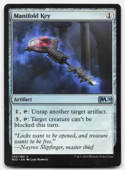 Manifold Key - NM Near Mint - M20 Core Set 2020 # 230 - MTG Magic - Image 1