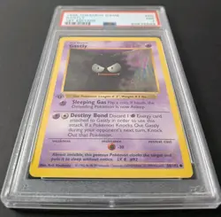 Gastly 1st Edition 50/102 SHADOWLESS - Base Set *PSA 7 -NM* Common Pokemon Card - Image 3