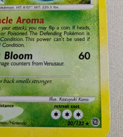 Venusaur 20/132 Holo Rare Secret Wonders Pokemon /Swirl & Holo Bleed W/Swirl NM - Image 5