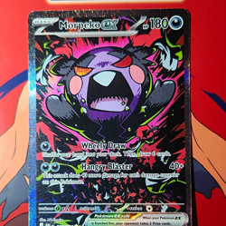 Morpeko ex 117/084 PBL EN Double Rare Full Art Holo Pokemon TCG Eng 180HP - Image 1