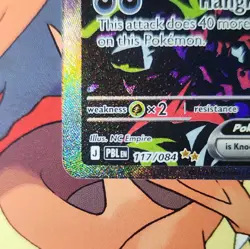 Morpeko ex 117/084 PBL EN Double Rare Full Art Holo Pokemon TCG Eng 180HP - Image 3