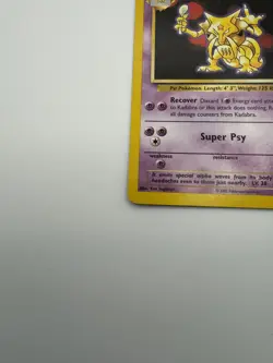 Vintage Pokemon Kadabra Legendary Collection 49/110 Psychic NM Uncommon WOTC - Image 3