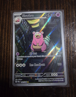 Pokemon TCG Slowbro 090/084 PAR Illustration Rare Holo mitsu 2023 English - Image 1