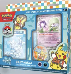 Pokemon 2025 World Championship Deck Riley McKay - Image 1