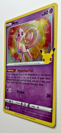 Mew Celebrations 011/025 Holo Rare NM/Mint Pokemon TCG - Image 3