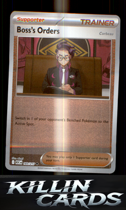 Reverse Holofoil Boss's Orders [Corbeau] - 183/217 183/217 Pokemon Uncommon ME: - Image 1