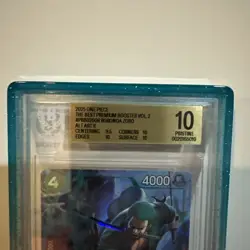 2025 One Piece PRB02-006 Roronoa Zoro BGS 10 English Alt Art R - Image 2