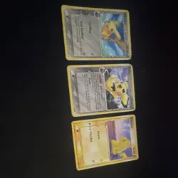 Pokemon TCG Delta Species 3-Card Lot Pikachu 79/110, 6/10 & Pichu 76/110 - Image 1