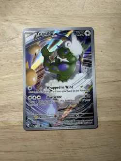 Tornadus 210 Sv: Scarlet & Violet Promo Full Art Illustration Rare Pokemon TCG - Image 1