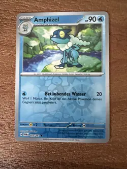 Pokemon TCG: Amphizel - Reverse Holo - 057/167 - TWM Maskerade im Zwielicht - Image 1
