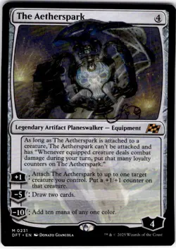 MTG The Aetherspark Aetherdrift Mythic #231 - Image 1