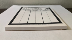 Vintage Magic The Gathering MTG Duelists Scoresheet Tournament Life Pad Promo - Image 2