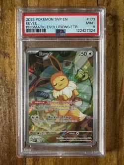 POKEMON TCG - SCARLET & VIOLET PROMO - EEVEE 173 - PSA 9 - Image 1