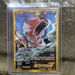 Pokemon TCG Gyarados-EX BREAKPoint 123/122 Holo Secret Rare - Image 1