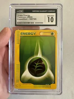 2002 Pokemon - Grass Energy - Expedition E-Reader 162/165 - CGC 10 GEM MINT! - Image 2