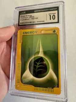 2002 Pokemon - Grass Energy - Expedition E-Reader 162/165 - CGC 10 GEM MINT! - Image 5