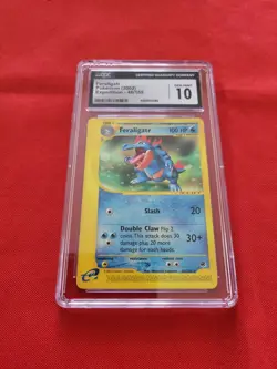 Pokemon: Feraligatr Expedition Rare #46/165 2002 - Vintage CGC 10 Gem Mint - Image 4