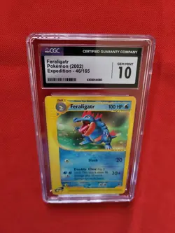 Pokemon: Feraligatr Expedition Rare #46/165 2002 - Vintage CGC 10 Gem Mint - Image 5