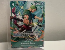 One Piece TCG Roronoa Zoro P-114 Convention Exclusive Promo Card English - Image 1