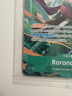 One Piece TCG Roronoa Zoro P-114 Convention Exclusive Promo Card English - Image 5