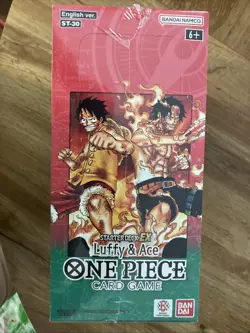 One Piece St-30 Luffy and Ace ✅ Sealed Starter Deck Case 6 Decks 🚚 Fast Ship - Image 2