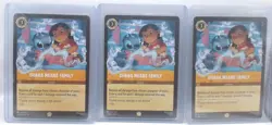 Disney Lorcana Winterspell Ohana Means Family 32/204 Legendary Non Foil x3 - Image 1