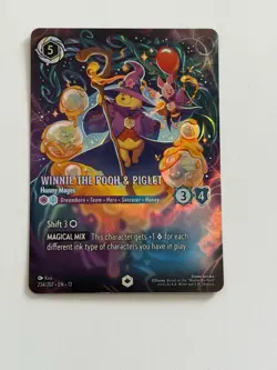 Disney Lorcana Winnie The Pooh & Piglet Enchanted - Hunny Mages 234/207 NM - Image 1