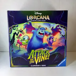 DISNEY LORCANA ATTACK OF THE VINE! ILLUMINEER'S TROVE | SEALED | SHIPS TODAY! - Image 1